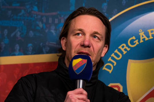Djurgårdens sportchef Charles Berglund