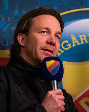 Djurgårdens sportchef Charles Berglund