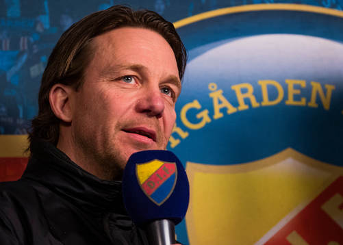 Djurgårdens sportchef Charles Berglund