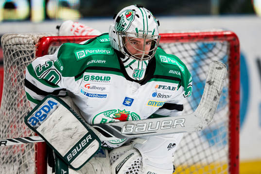 Rögles målvakt Kevin Lindskoug