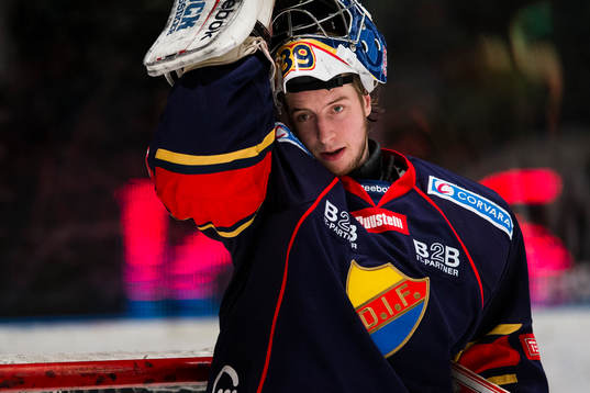 Djurgårdens målvakt Adam Reideborn