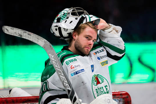 Rögles målvakt Kevin Lindskoug