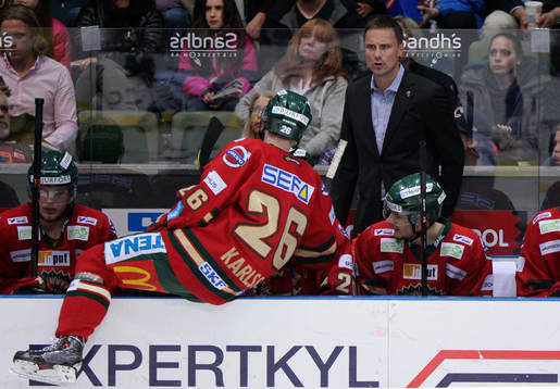 Frölundas tränare Roger Rönnberg