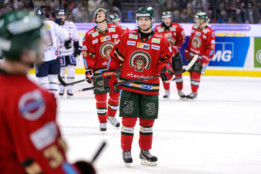 Frölundas Mikael Wikstrand deppar