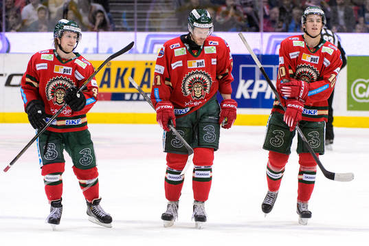Frölundas Mathis Olimb, Magnus Kahnberg och Alexander