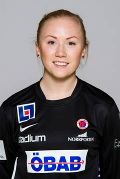 Damfotbollsspelaren Lina Domberg, målvakt, Örebro