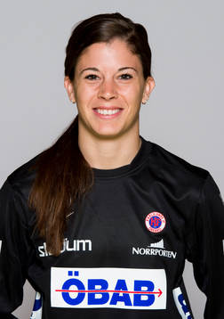 Damfotbollsspelaren Stephanie Labbe, målvakt, Örebro