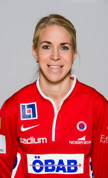 Damfotbollsspelaren Elin Magnusson, Örebro