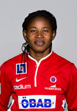Damfotbollsspelaren Sarah Michael, Örebro