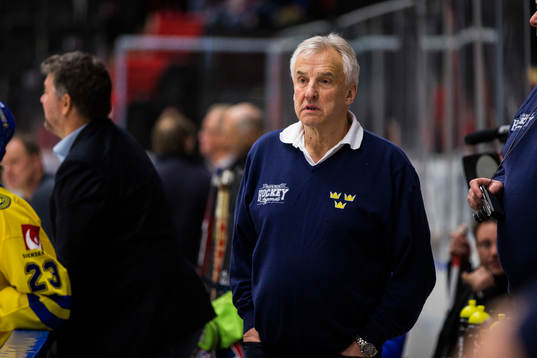 Tre Kronor Legends tränare Curt Lundmark