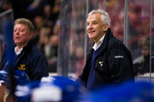 Tre Kronor Legends tränare Curt Lundmark