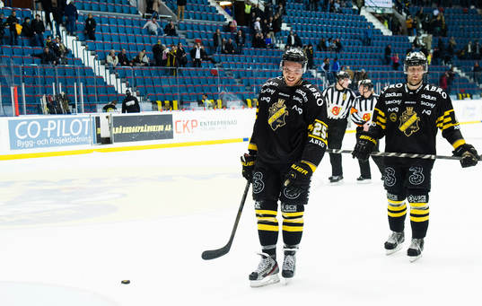 s Derek Joslin  och Michael Nylander deppar