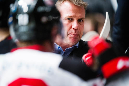 Malmö Redhawks tränare Mats Lusth