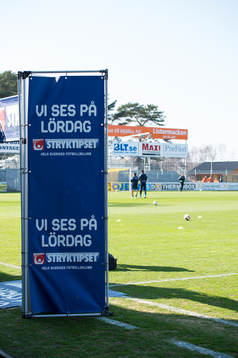 Entren för fotbollspelarna