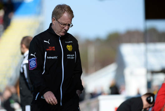 Mjällbys tränare Lars Jacobsson