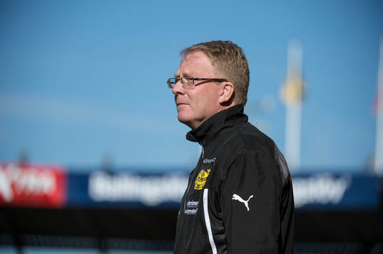 Mjällbys tränare Lars Jacobsson
