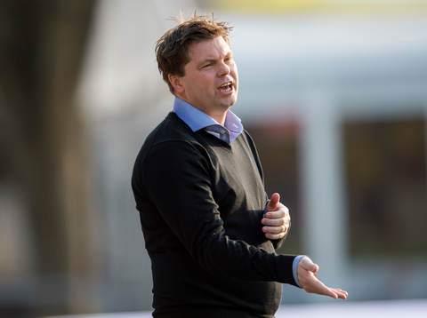 Halmstads tränare Jens Gustafsson