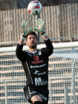 Halmstads målvakt Stojan Lukic