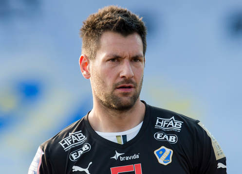 Halmstads målvakt Stojan Lukic