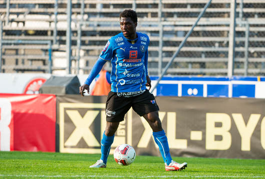 Halmstads King Osei Gyan