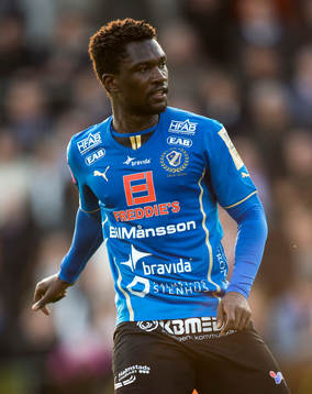 Halmstads King Osei Gyan