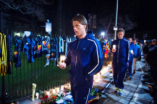 Djurgårdens målvakt Kenneth Höie