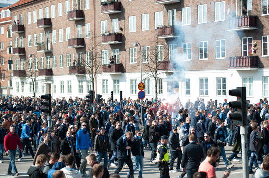 Djurgårdens supporters