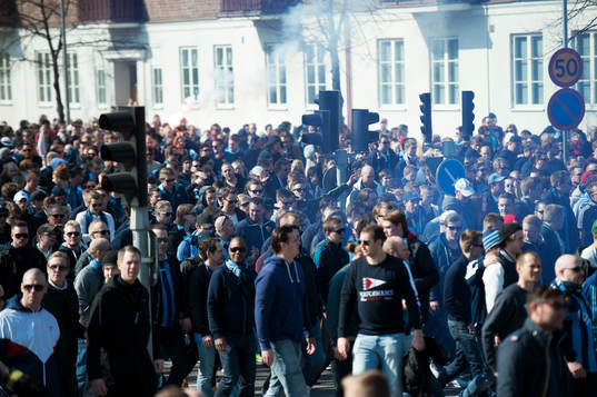 Djurgårdens supporters