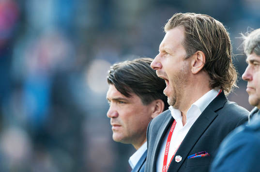 Djurgårdens sportchef Bosse Andersson och Helsingborgs