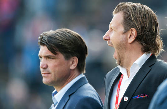 Djurgårdens sportchef Bosse Andersson och Helsingborgs