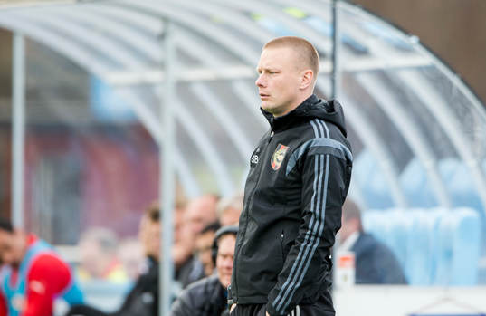 Brommapojkarnas tränare Stefan Billborn