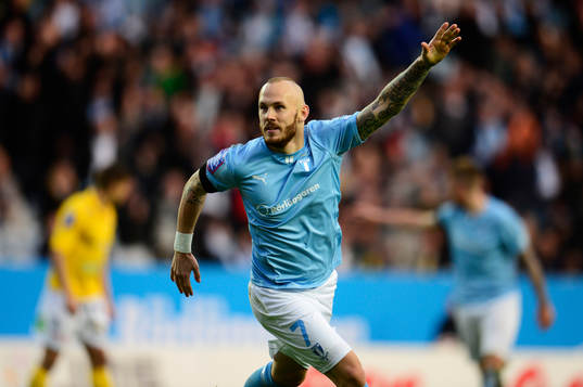 Malmös Magnus Eriksson jublar