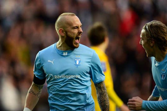 Malmös Magnus Eriksson jublar
