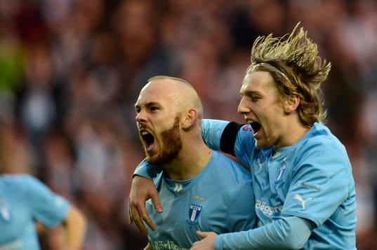 Malmös Magnus Eriksson jublar