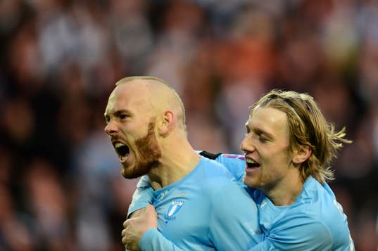 Malmös Magnus Eriksson jublar