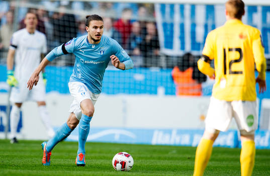 Malmö FFs Erik Johansson
