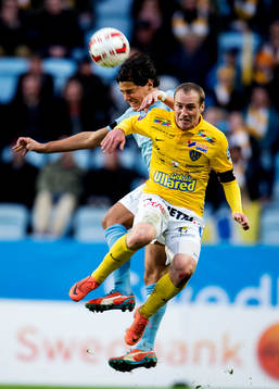 Malmö FFs Miiko Albornoz och Falkenbergs Christoffer