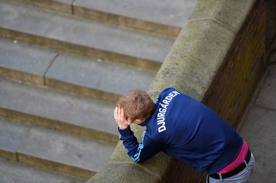 Djurgårdens och Helsingborgs supportrar har lagt tröjor