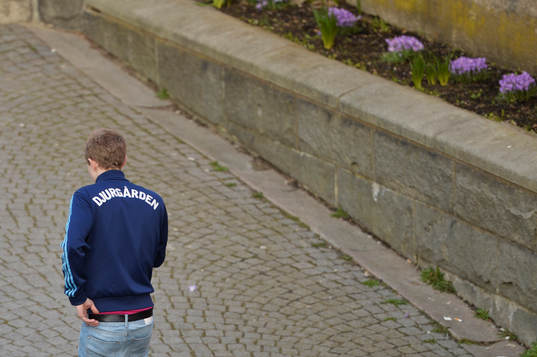 Djurgårdens och Helsingborgs supportrar har lagt tröjor