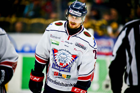 Linköpings Andreas Salmonsson deppar