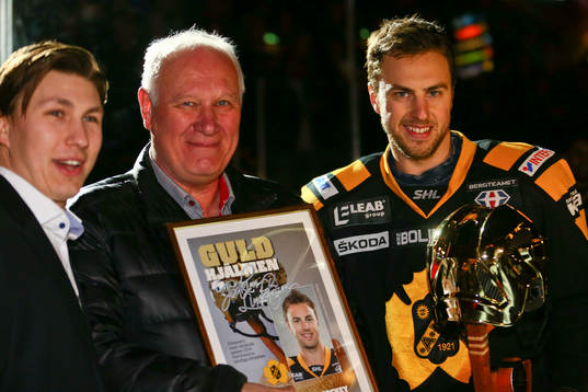 Skellefteås Joakim Lindström vinner guldhjälmen som pris