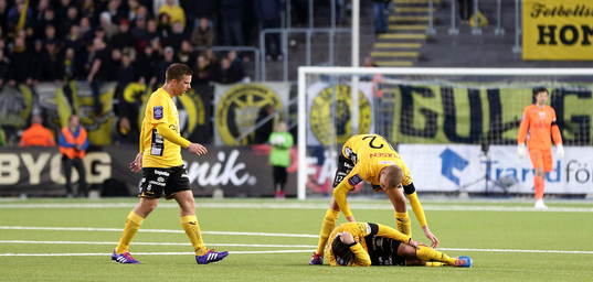 Elfsborgs spelare skadad