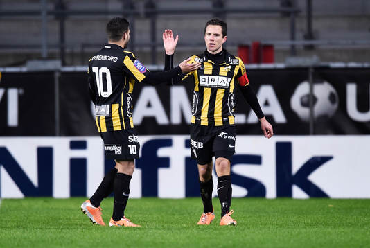 Häckens Martin Ericsson jublar