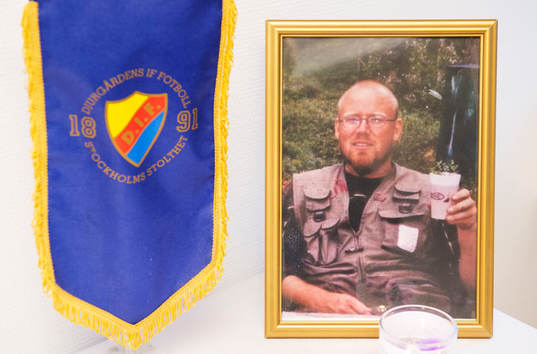 På Djurgårdens kansli finns ett fotografi av