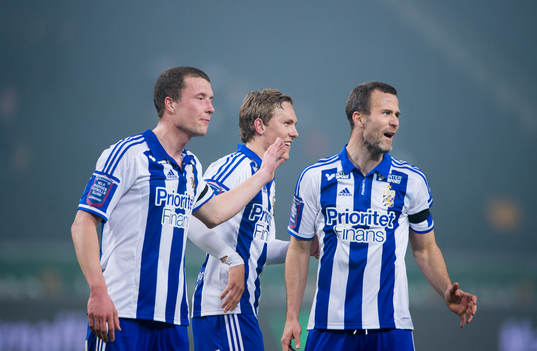 IFK Göteborgs Jakob Johansson, Ludwig Augustinsson och