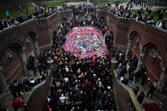 Manifestation på Stortorget i Helsingborg mot