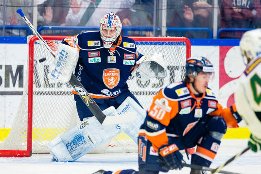 Växjös målvakt Teemu Lassila