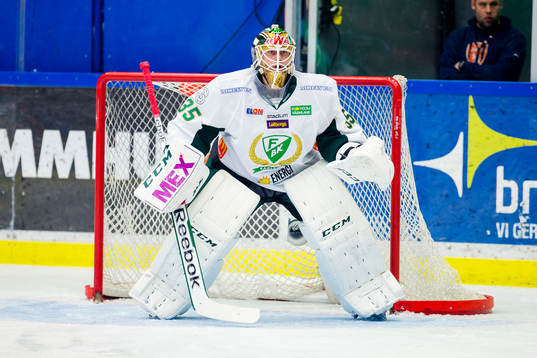 Färjestads målvakt Fredrik Pettersson-Wentzel