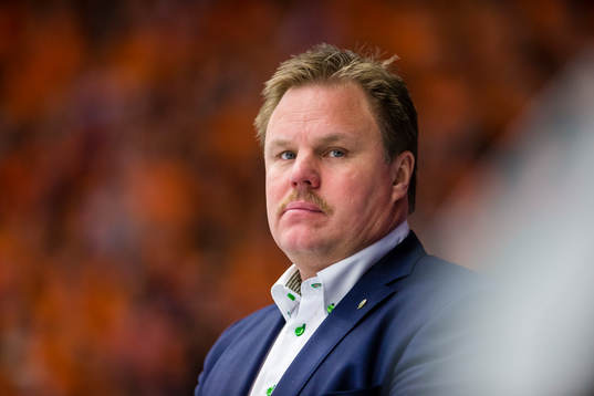 Färjestads Färjestad tränare Leif Carlsson