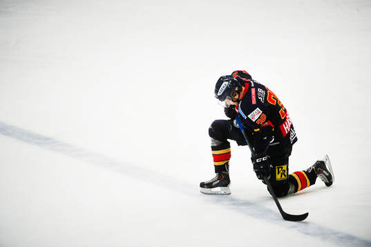 Djurgårdens  Joakim Hagelin deppar